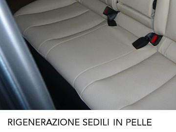 Rigenerazione sedili in pelle